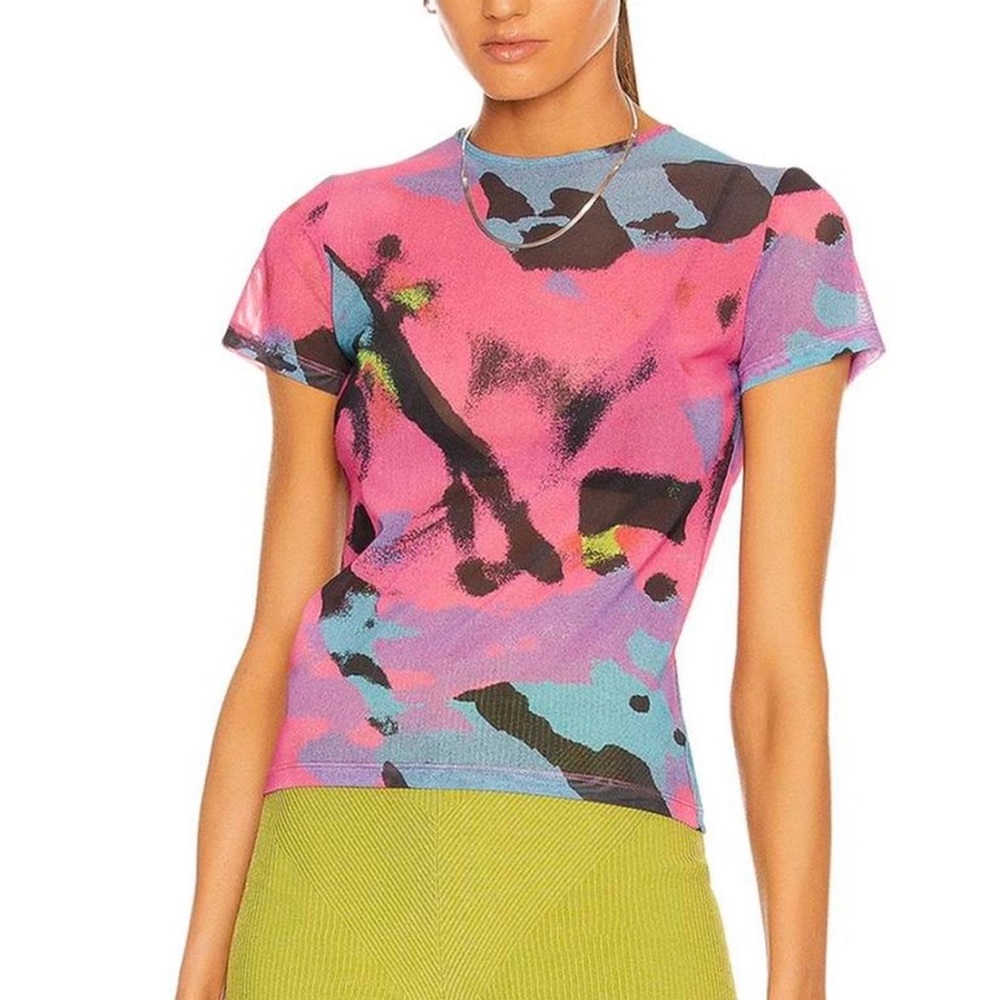 MIAOU MINI TEE IN HOT TAKE